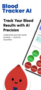 BloodTracker AI - Lab Results screenshot