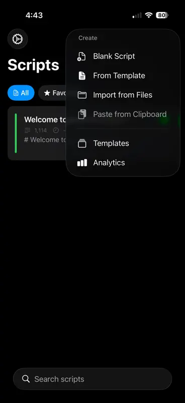 Smart Prompter App screenshot 3 of 7