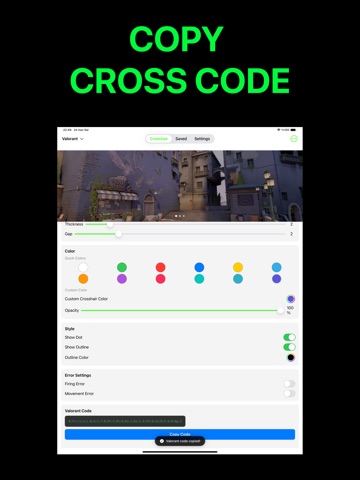 App screenshot