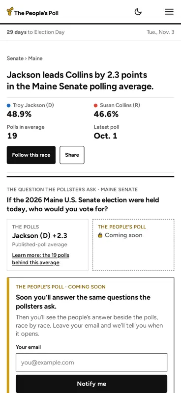 The People's Poll screenshot 2 of 5