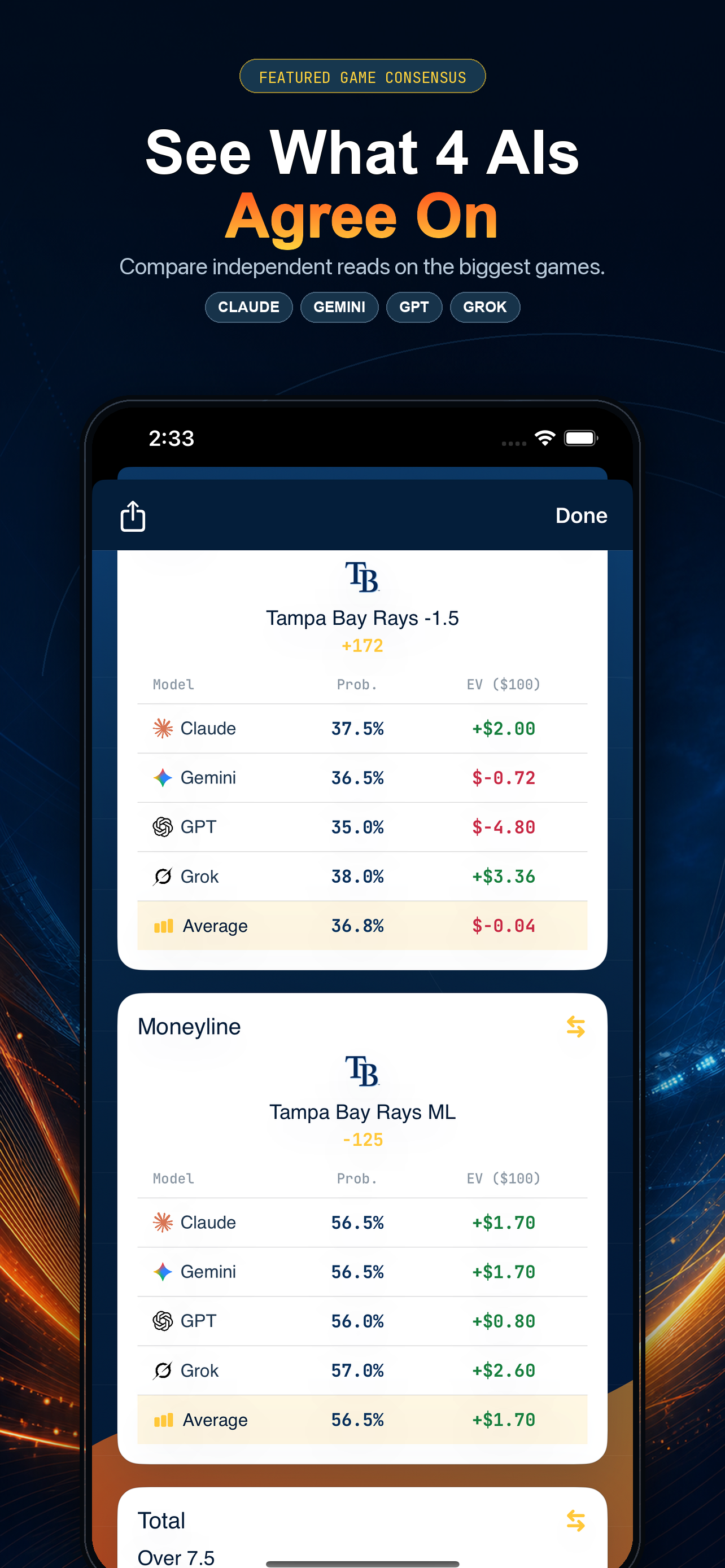 Sports Betting Research: Juice screenshot 3