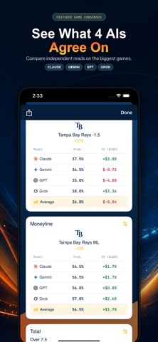 Sports Betting Research: Juice iPhone screenshot
