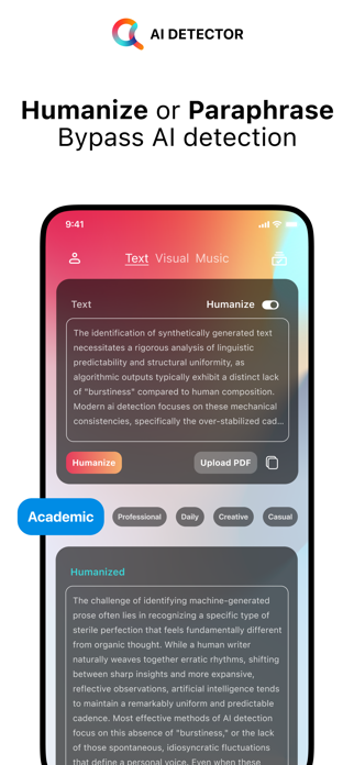 GPTZero: AI Detector Humanizer Screenshot 2 of 6