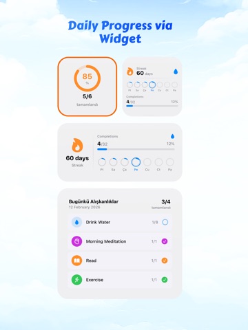 Habitloon – Easy Habit Tracker iPad screenshot