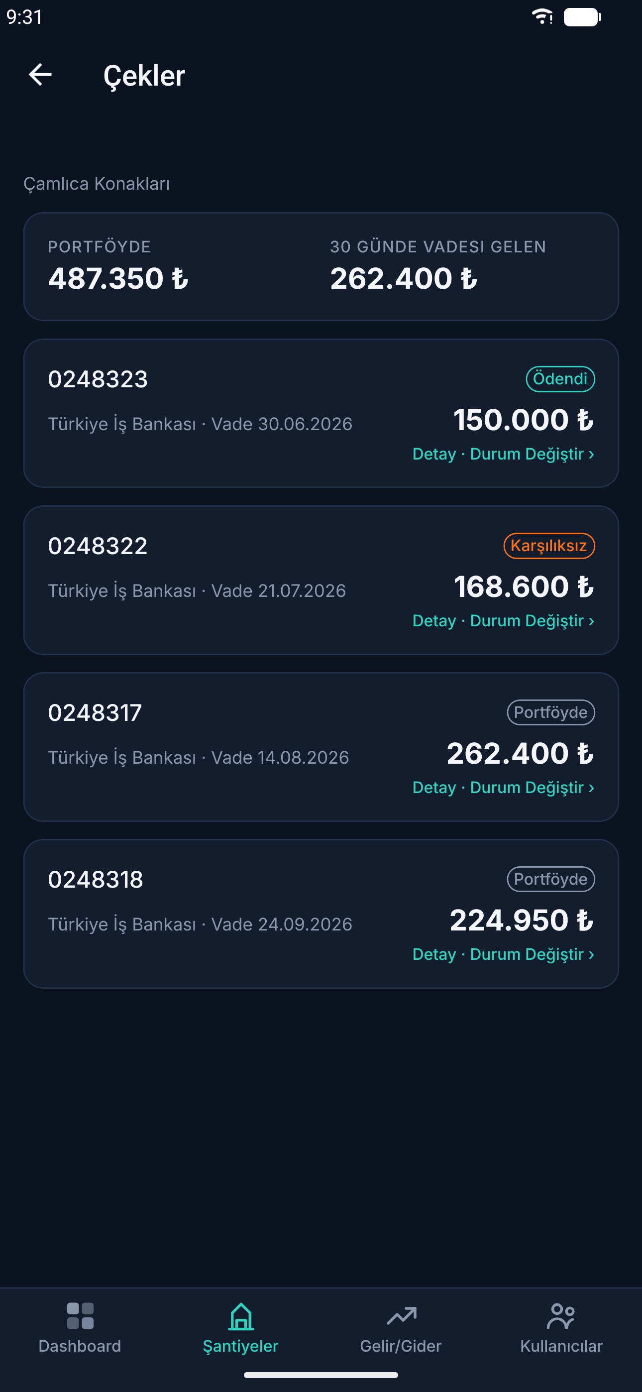 Screenshot 3 of ŞantiyePort