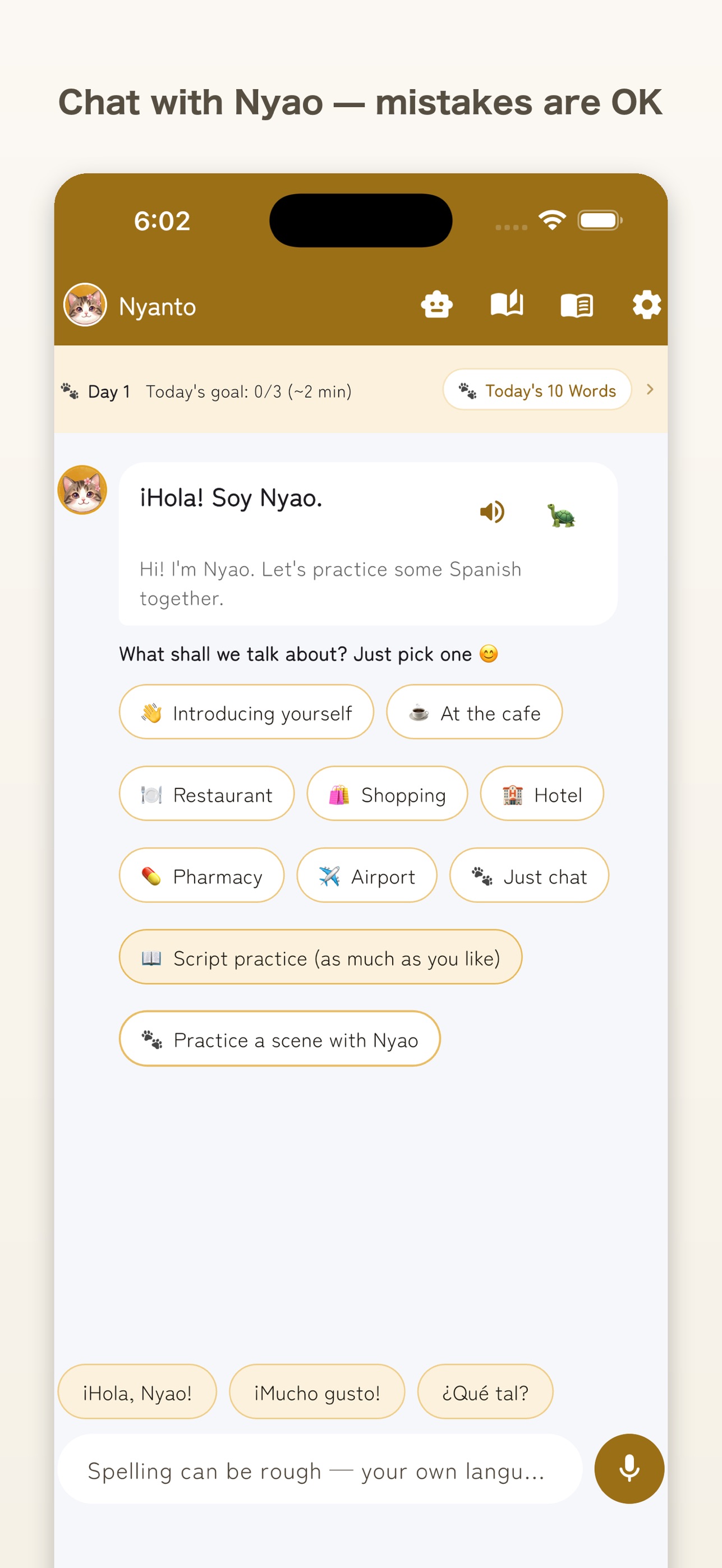 Screenshot 2 of AI Language Chat Nyanto | Talk