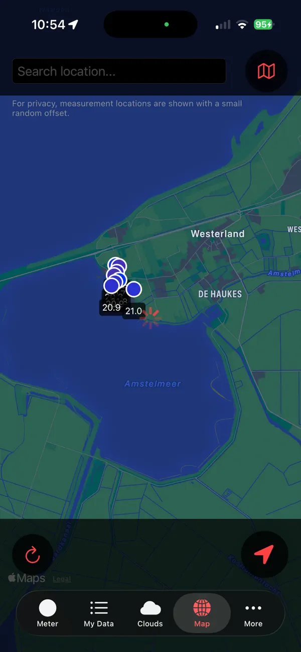 Screenshot #3 pour Dark Sky Meter Pro
