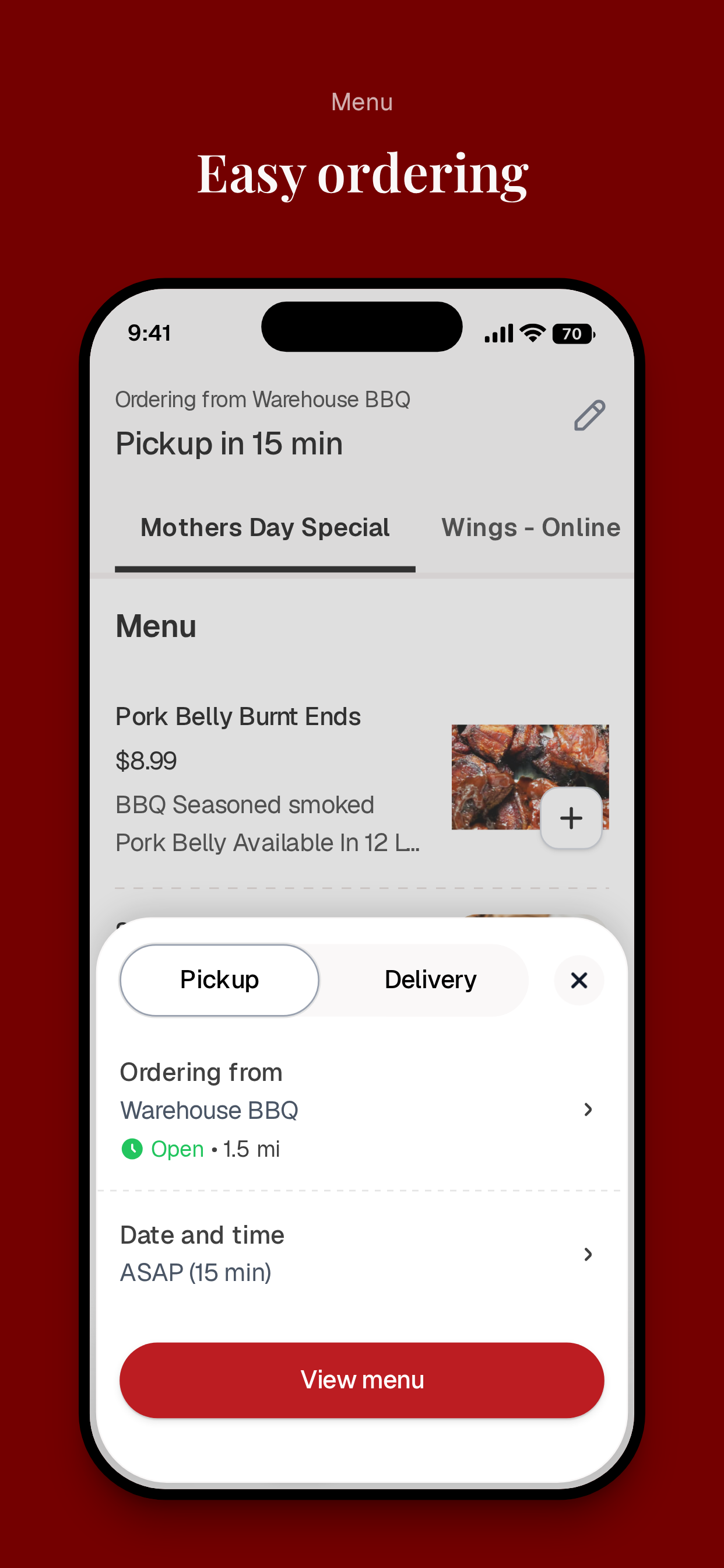 Warehouse BBQ To Go