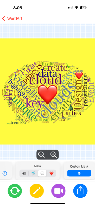 WordArt - Word Cloud Generator Screenshot 6 of 10