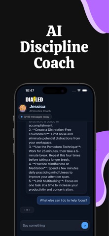 Dialed - AI Habit Tracker screenshot