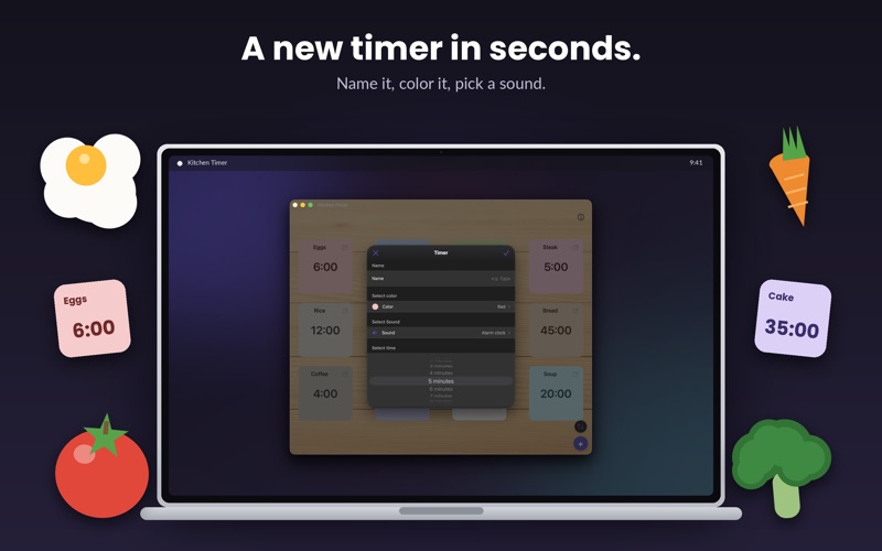 Kitchen Timer & Focus Screenshot 2 of 4