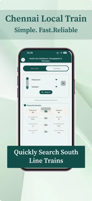 Chennai Local Trains screenshot 1