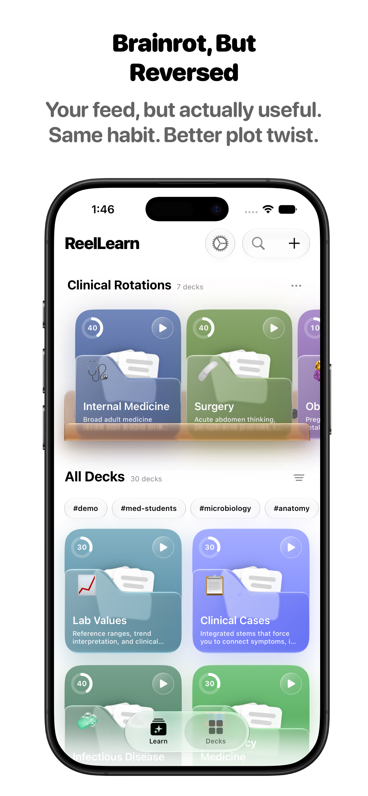 ReelLearn: Smart Flashcards screenshot 2