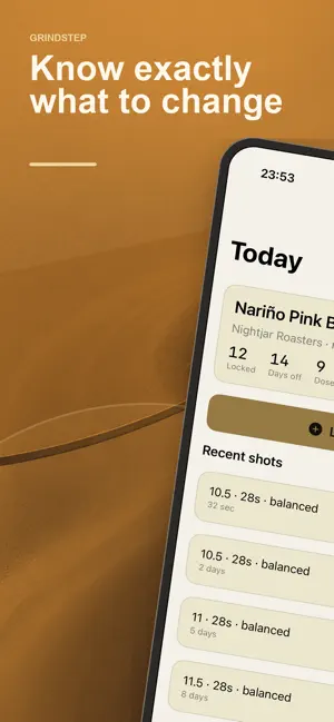 Grindstep: Espresso Dial-In screenshot 1