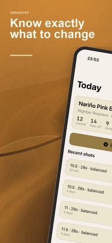 Grindstep: Espresso Dial-In Screenshot 1 of 6