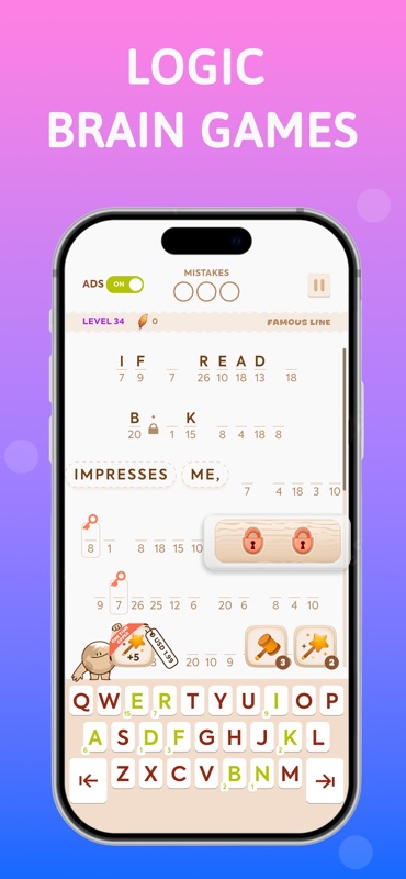 Cryptogram: Number & Word Game screenshot 7