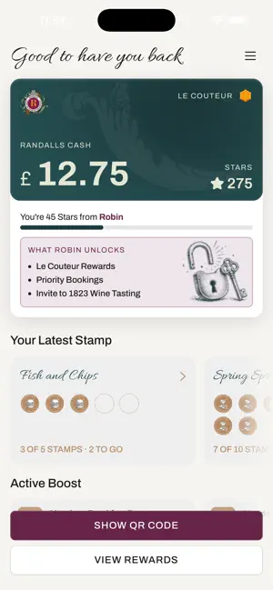 Randalls Rewards iPhone screenshot 1