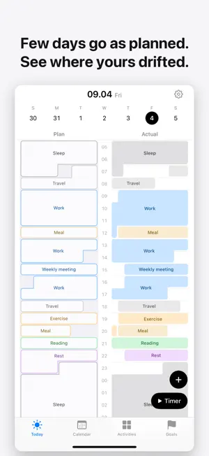 Sync: Plan & Actual screenshot 1