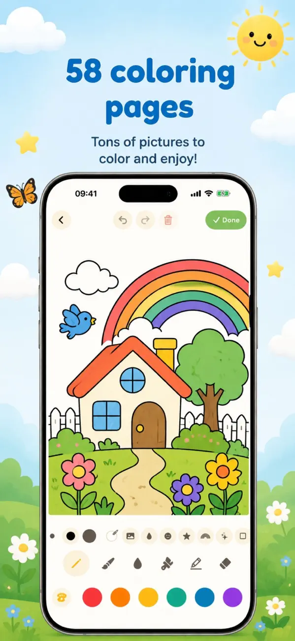 Bloom: Kids Coloring & Draw screenshot