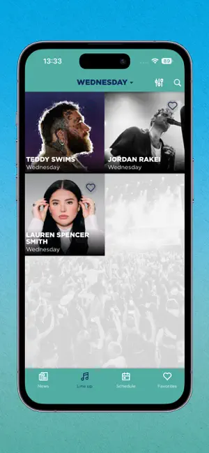 Lytham Festival iPhone screenshot 3