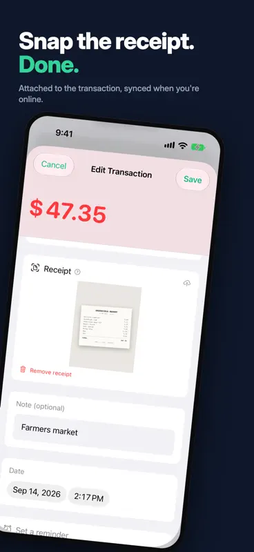 Pocket Clear: Expense Tracker screenshot 10 of 10