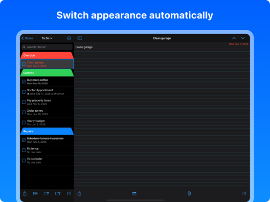 QwikCards iPad screenshot 5 - Productivity app