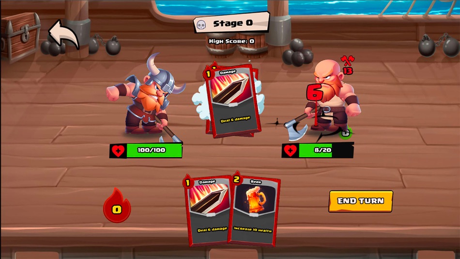 #2. Vikings Turn Based Game (iOS) 由: Liana Silva