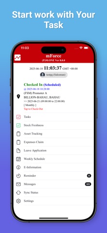 mForce FSM screenshot