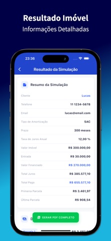 Simular Financiamento screenshot