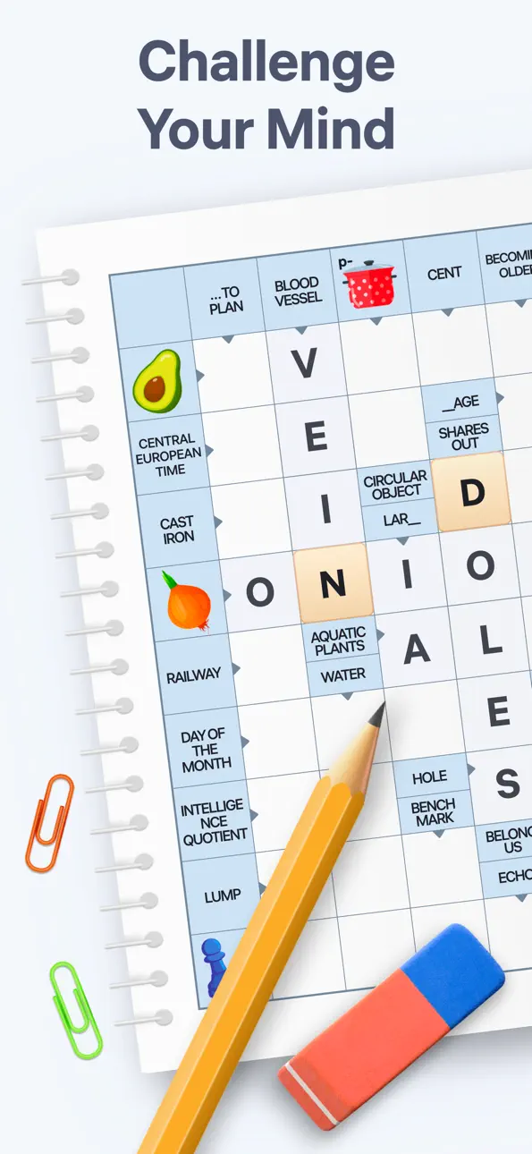 Crossword Master - Word Puzzle iOS Mod IPA screenshot 1 - iOS game interface