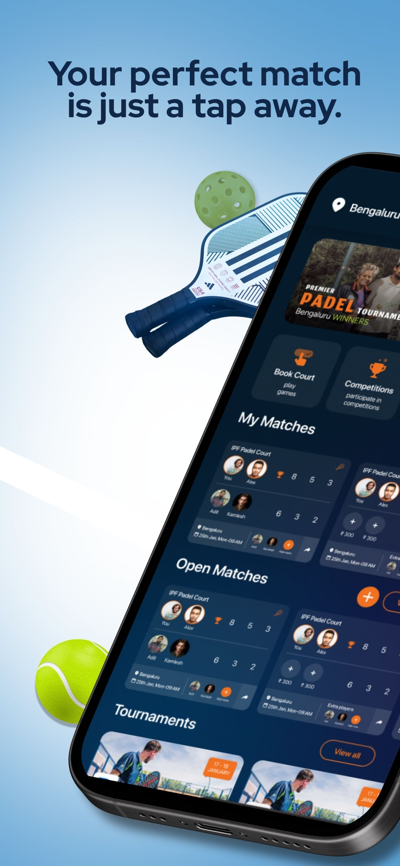 Pi-Play:Play Padel, Pickleball