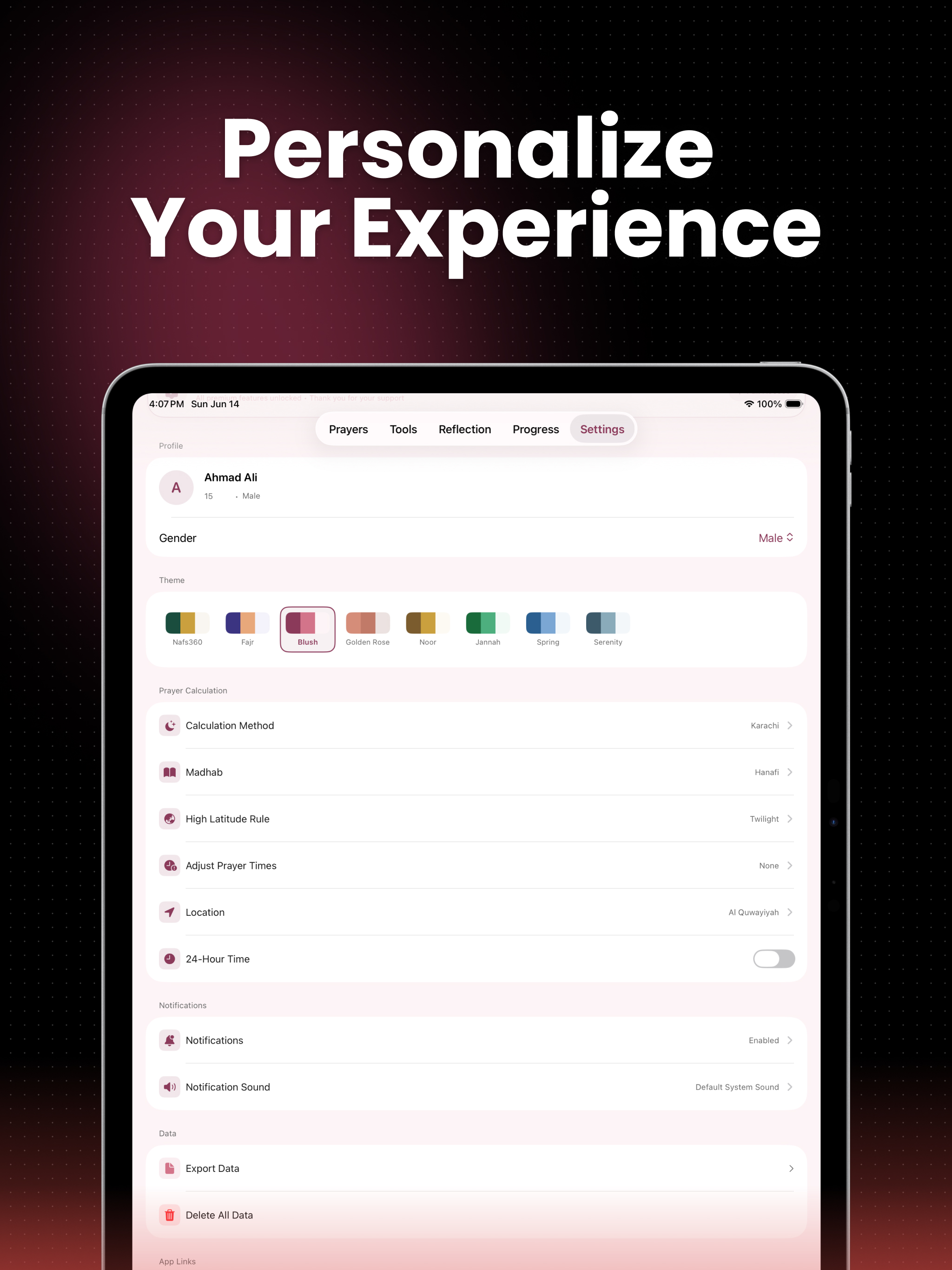 Nafs360: Muslim Prayer Tracker