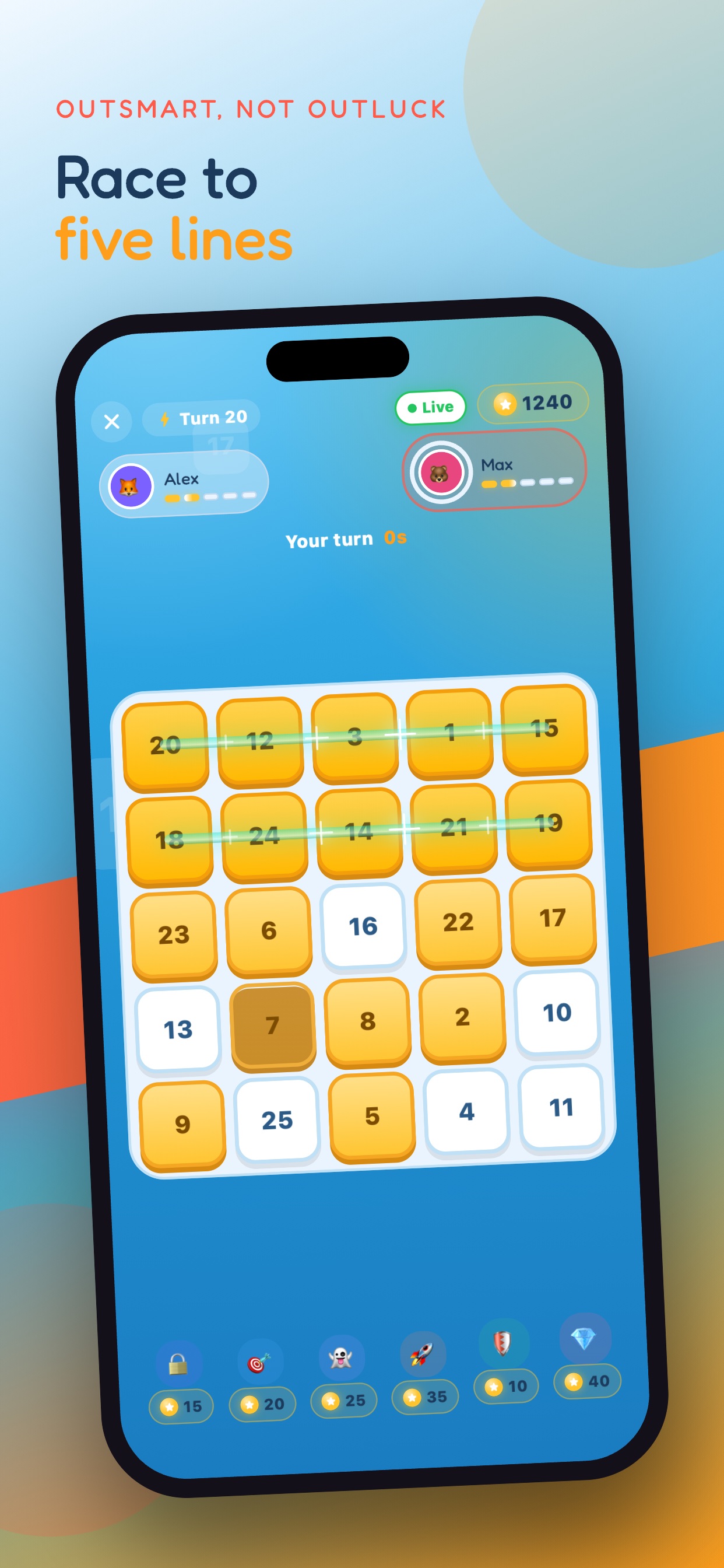 Screenshot 2 of Line Chase - Grid Duel
