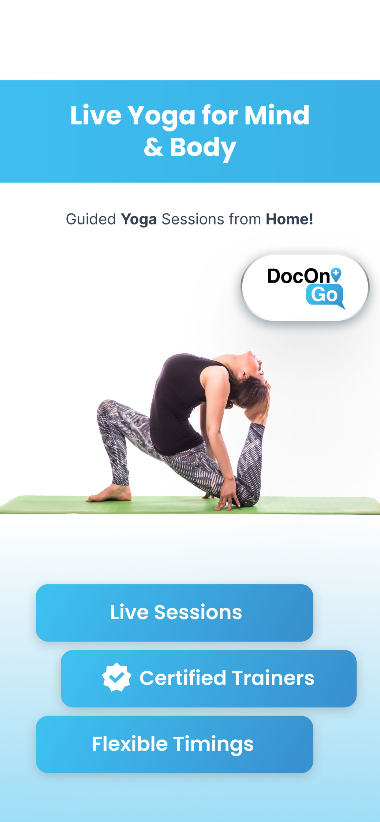 DocOnGo - Online Doctor & Yoga screenshot 4