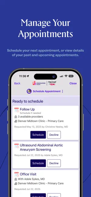 Intermountain Health screenshot 2