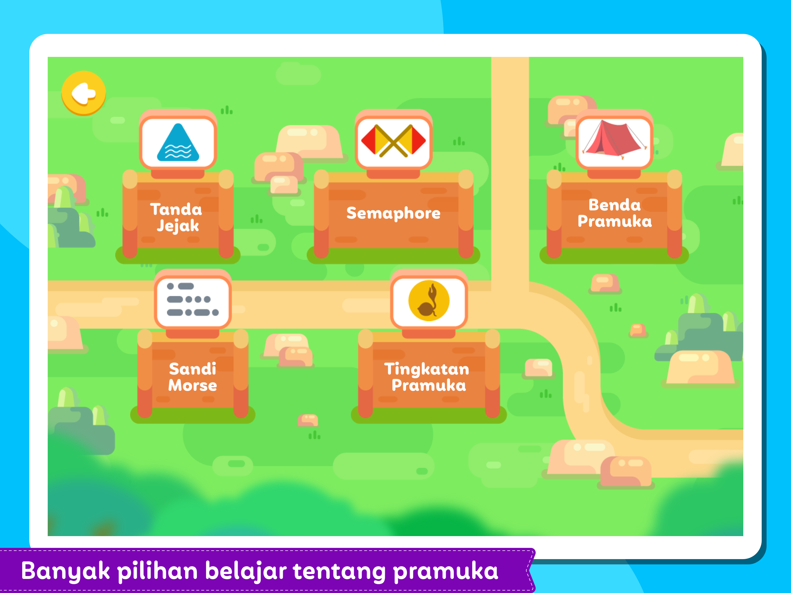 Secil Belajar Pramuka