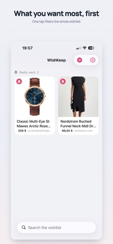WishKeep: Wishlist & Gifts Screenshot 9 of 9