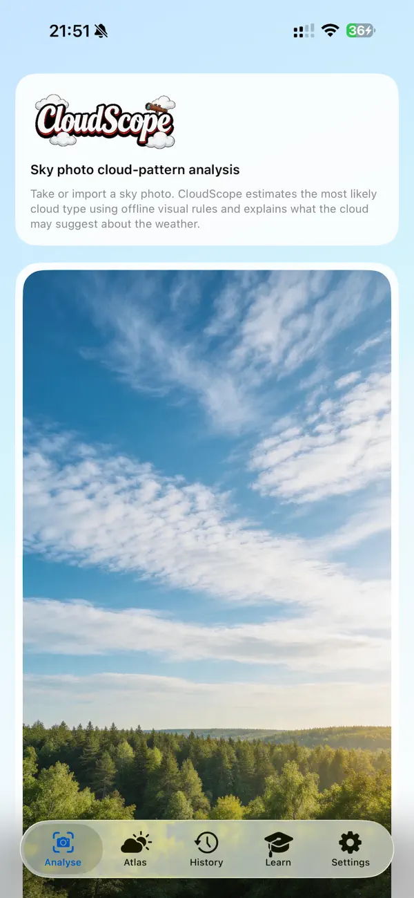 Screenshot #1 pour CloudScope