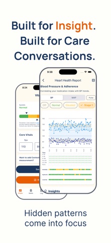 SteadyStat BP & Medication Log screenshot
