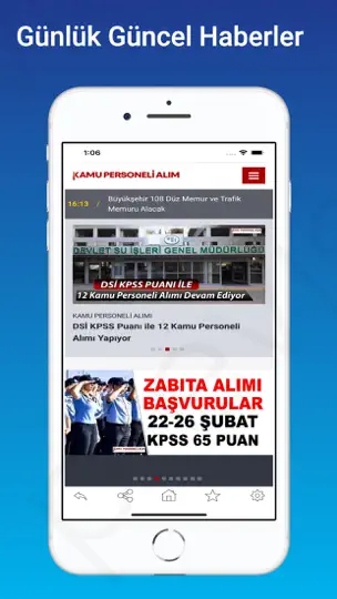 Kamu Personeli Alım iPhone Ekran Görüntüsü 3