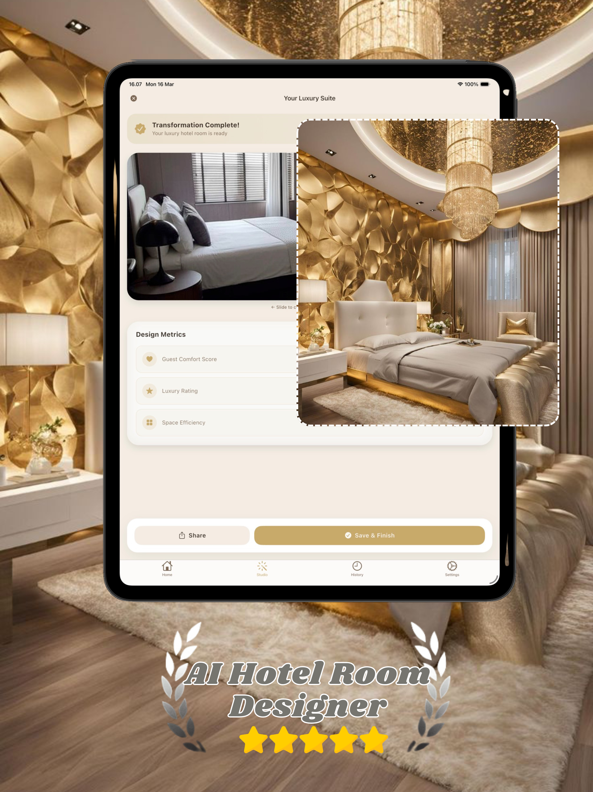 Hotel AI: Room Design Makeover screenshot 7