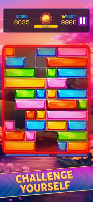 Jewel Block - Sliding Puzzle screenshot 4