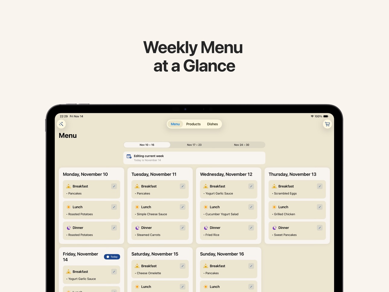 iPad screenshot