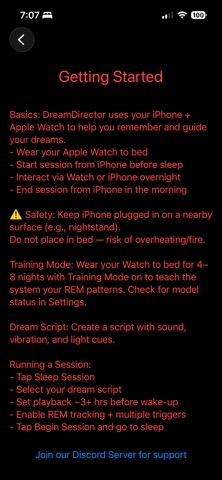 DreamDirector iPhone screenshot