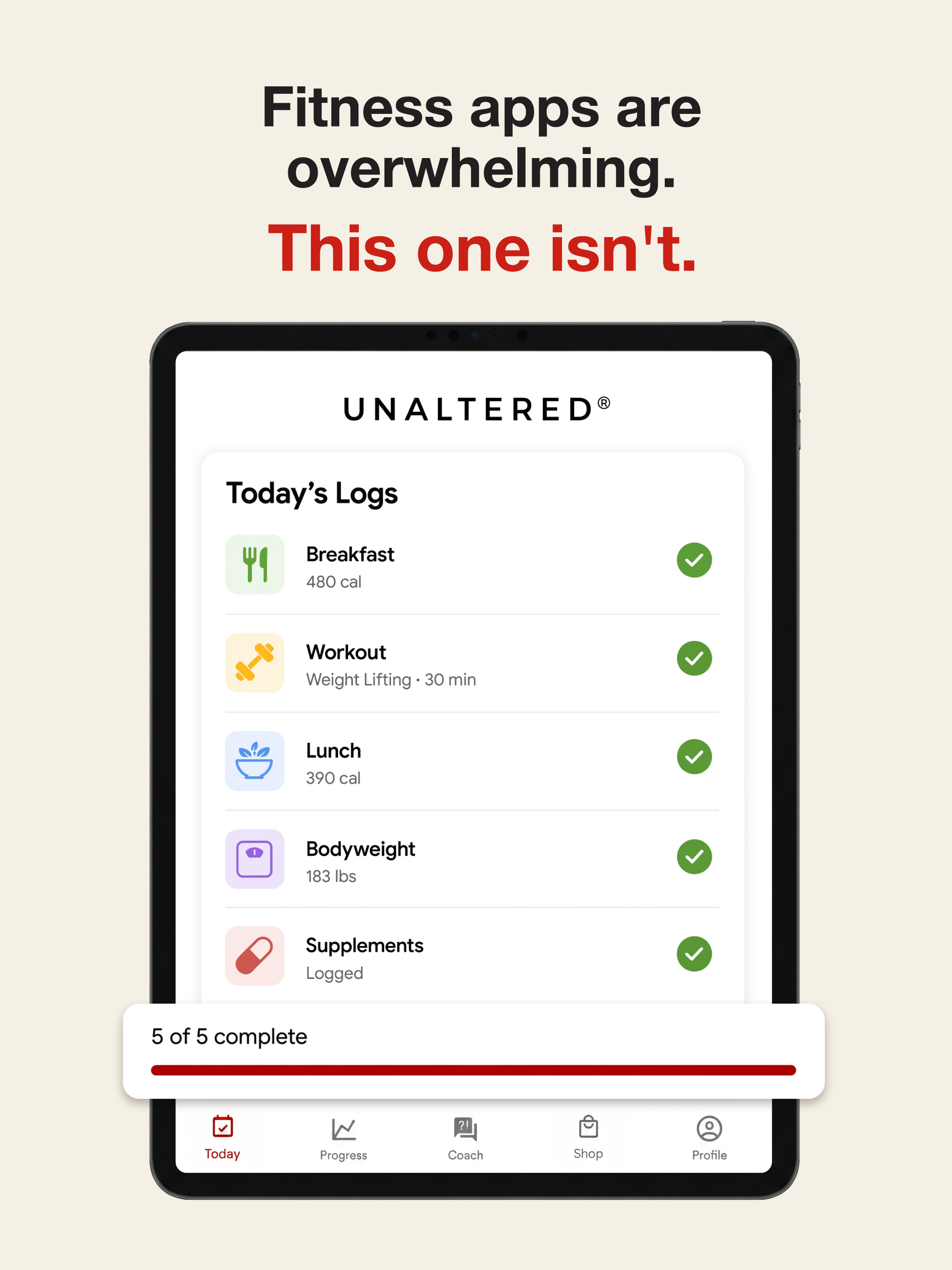 UNALTERED: Body Transformation
