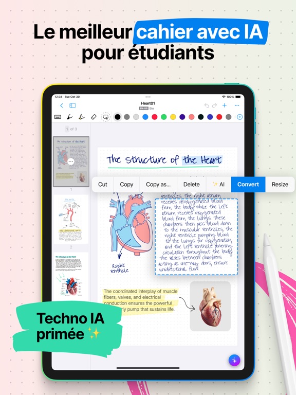 Screenshot #4 pour Nebo : Cahier IA pour Etudiant
