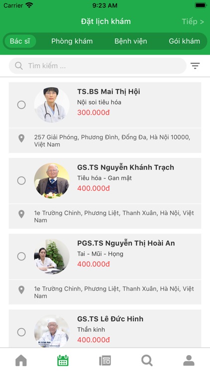 Bcare - Đặt lịch khám