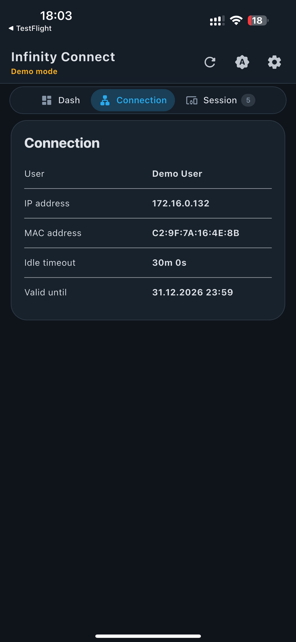 Infinity Fleet Connect screenshot 10