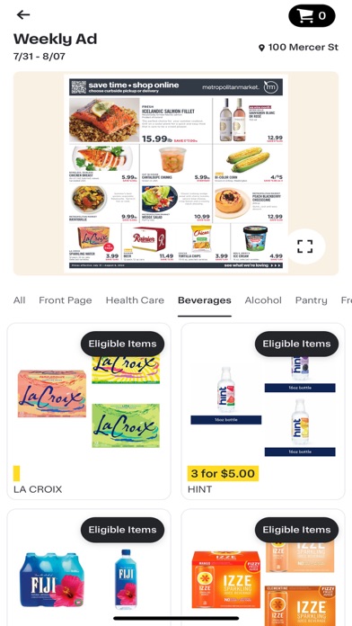 Metropolitan Market Screenshot