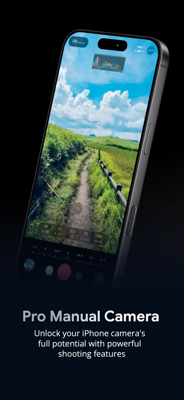 Screenshot #1 pour MyCam Pro – 48MP Manual ProCam